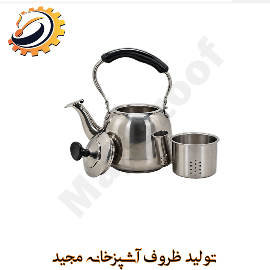 کتری سوتی 1 لیتری استیل